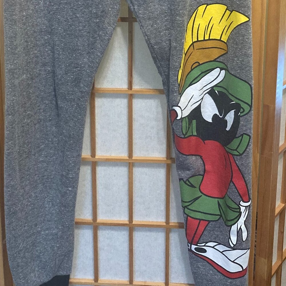 SOLD: Marvin the Martian Grey & Black Jogger